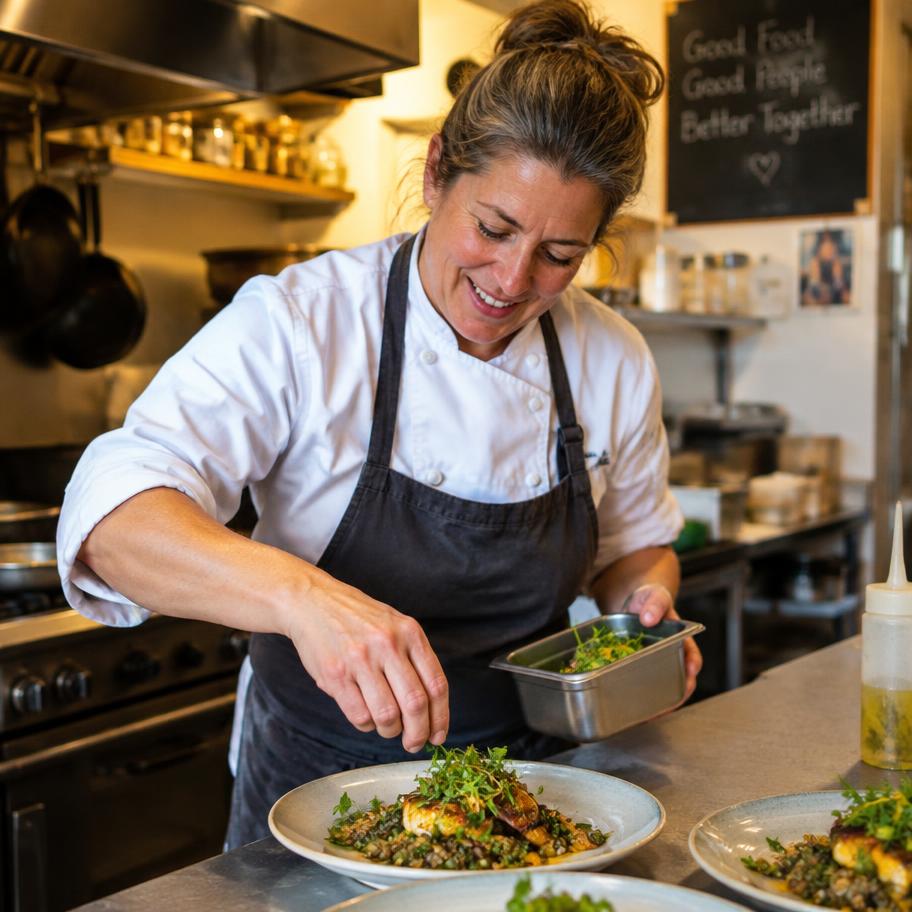 Chef Pat Ricci on feeding the town that fed her first